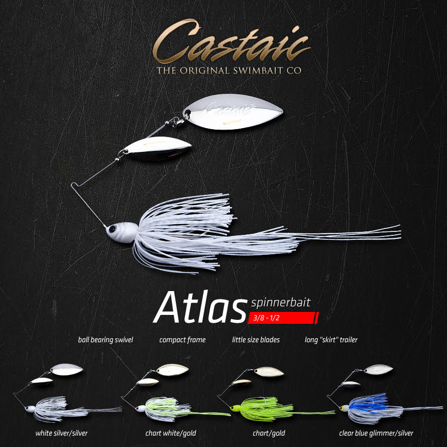 Castaic atlas Spinnerbait for bassfishing
