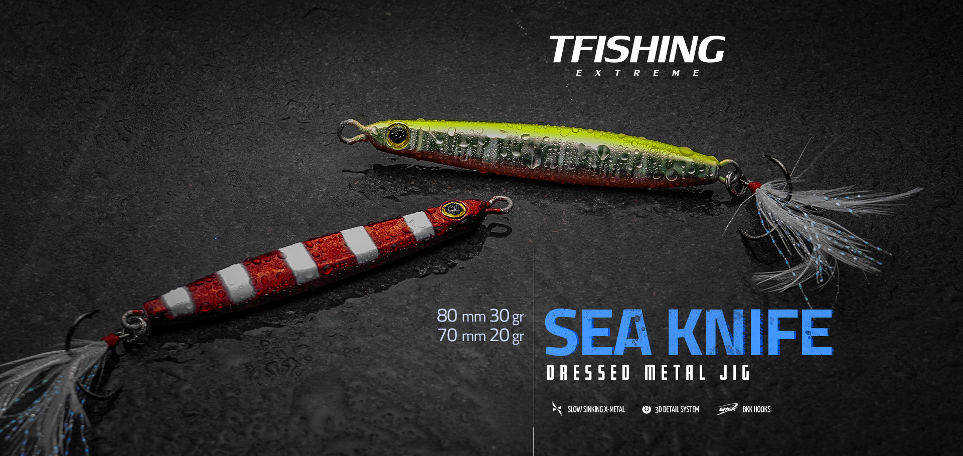 Metal Jig T-fishing Sea Knife